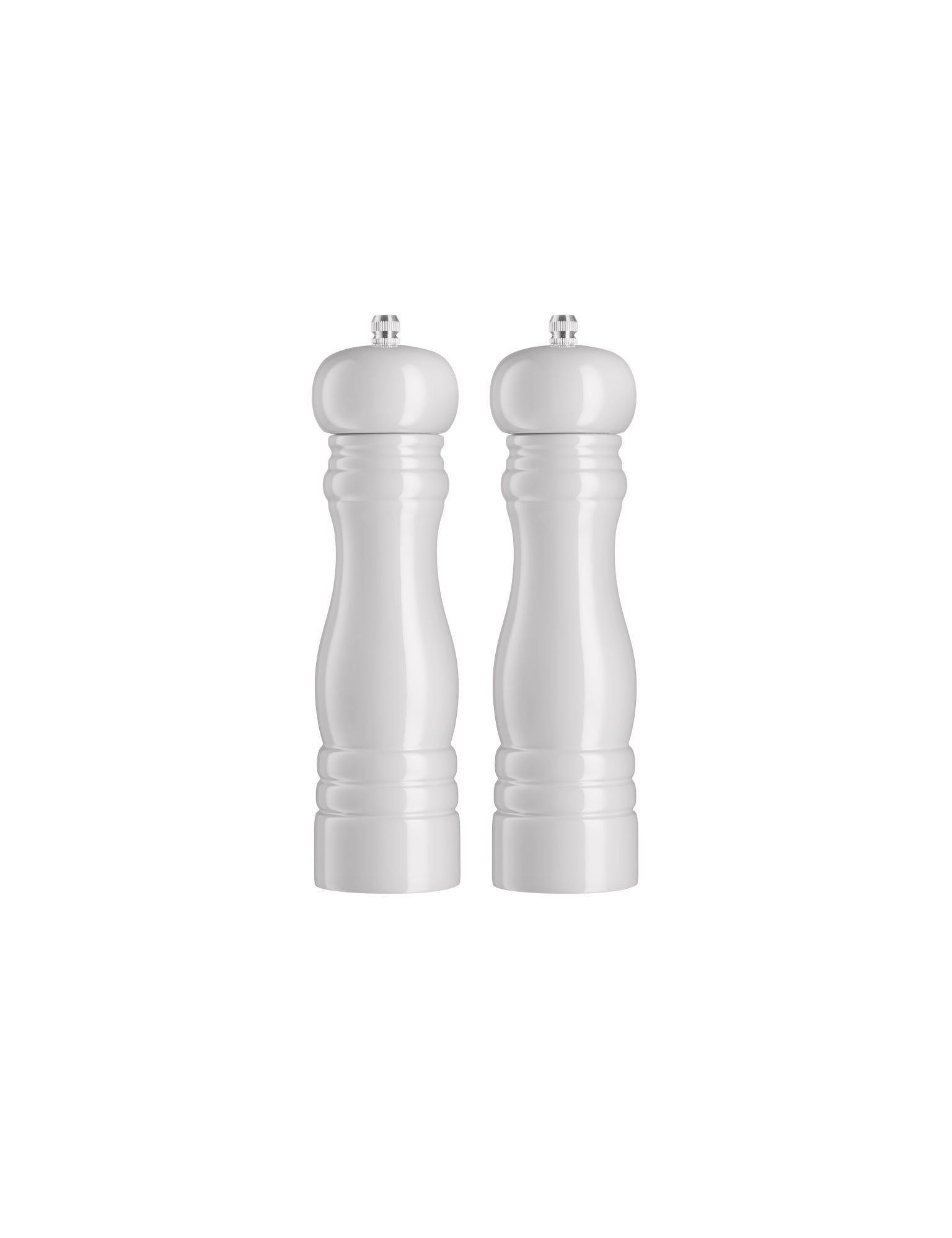 White classic salt and pepper mill