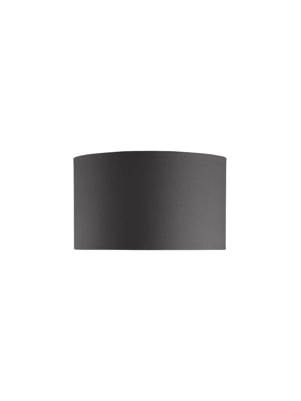 Handloomed Dark Grey Cylinder Shade 30cm
