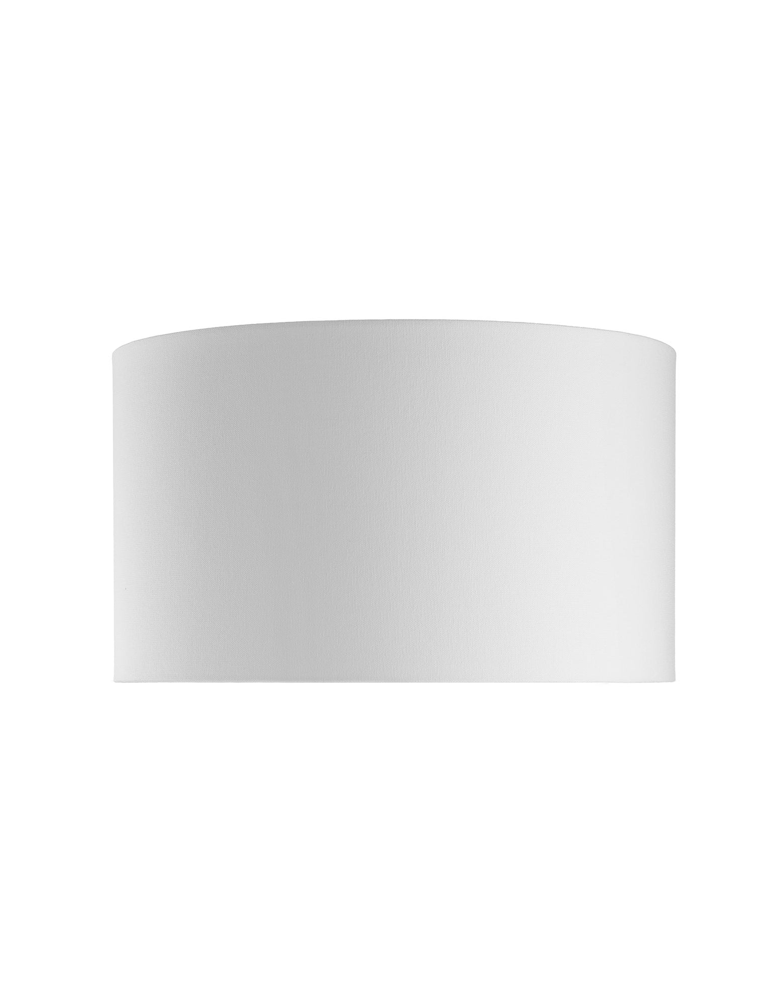 Handloomed White Cylinder Shade 40cm