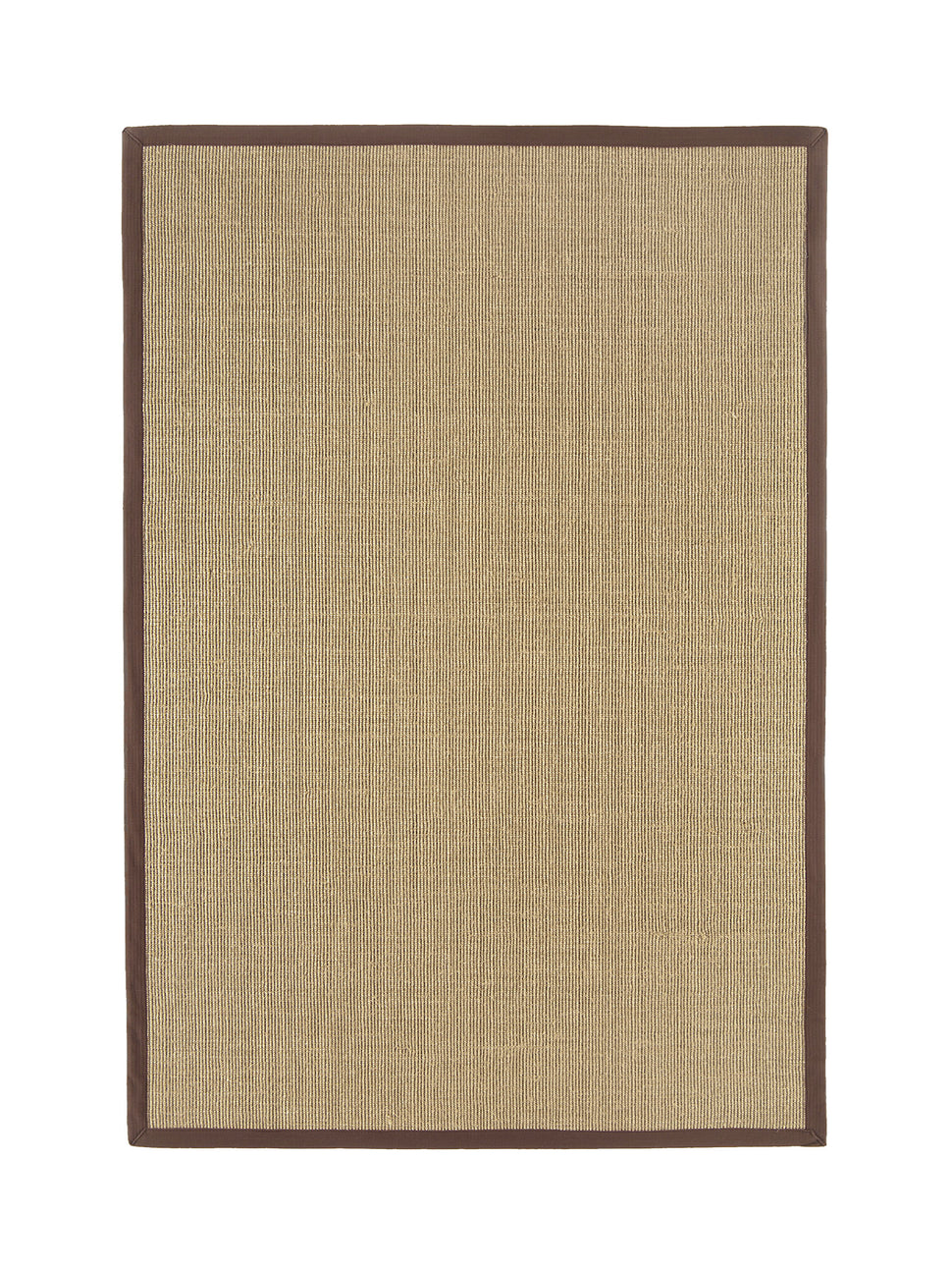 Sisal Chocolate Border Rug