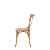 Natural Rattan Chair 2pk